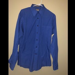 Men’s Blue Dress Shirt